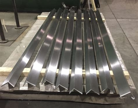 sheet metal angle stock|stainless steel metal angle.